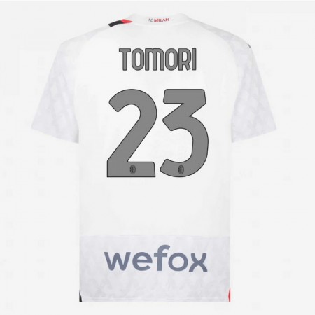 Fotbalové dres AC Milán Tomori 23 Venkovní 2023-24 Krátký Rukáv